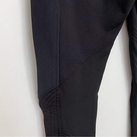 Bcbgmaxazria black skinny pant Bikercore style bodycon tight luxury design - Picture 10 of 16